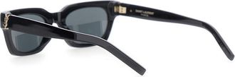 Saint Laurent Womens Sunglasses Wellington Black Acetate