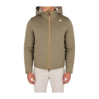 K-Way Giacca Reversibile Jack Light Spacer Fur - - Sweatshirts & Hoodies - Uomo - Verde - XL