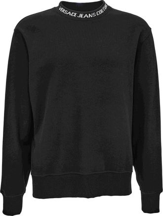 Versace Jeans Couture Truien - Heren - Sweatshirts - Zwart - M - Hoodies & sweatvesten