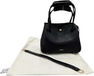 Loewe Pre-owned Handbag - Dames - Vintage Handtas - Zwart - ONE Size - Vintage