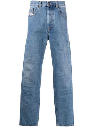 Diesel Jeans a gamba liscia 2010-FS4 - Blu