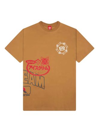 Icecream T-shirt con grafica - Marrone