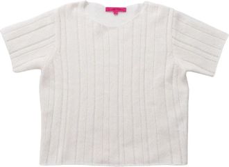 The Elder Statesman Drop Needle T-shirt - Bianco