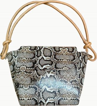 Chie Mihara Womens Bonka Handbag In Snakeskin