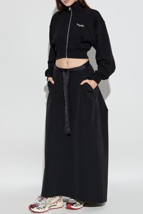 Off-white Sweatshirt With Logo, Womens, Black