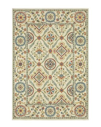 Style Haven Stylehaven Fostoria Bohemian Medallions Fringed Edge Area Rug