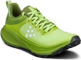 Craft Pure Trail X Running Shoe in Chimera/Contrast Green at Nordstrom, Size 8.5