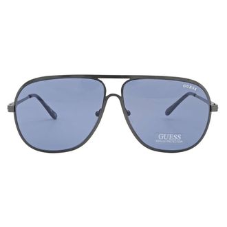 Guess Blue Pilot Unisex Sunglasses GF0208 08V 60