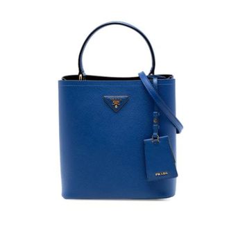 Prada Pre-owned Handbags, female, Blue, Size: ONE SIZE Pre-owned The Panier