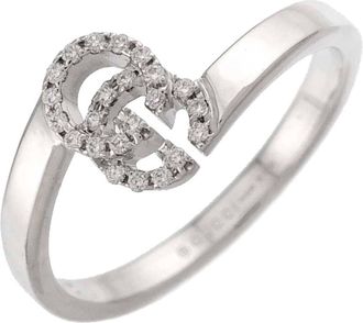 Gucci White Gold (18K) Band Ring (Pre-Owned)