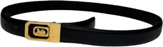 Celine Pre-owned Belts, female, Black, Size: ONE SIZE Pre-owned Vintage Belt
