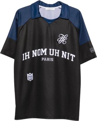 Ih Nom Uh Nit Polo Shirt - - Tops - Uomo - Blu - L