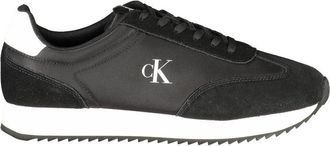 Calvin Klein Mens Low Top Sneaker - Black - Size EU 41