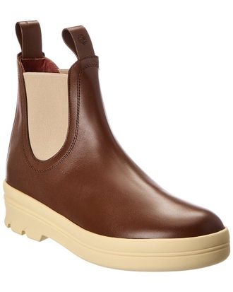 Loro Piana Leather Bootie