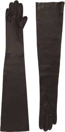 Seymoure Runway Leather Gloves in Black at Nordstrom, Size X-Small/small