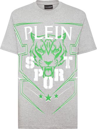 Plein Sport T-Shirt Ronde Hals Tiger
