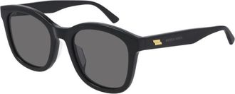 Bottega Veneta Square Full Rim Sunglasses - Black