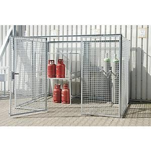 Bauer Gasflaschen-gittercontainer Ohne Dach Mit Einfl&uuml;geltor Bxt