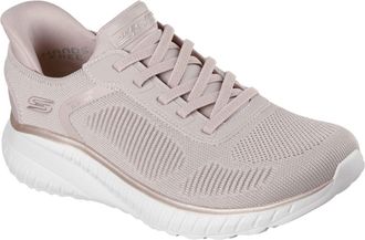 Skechers BOBS Sport Squad Chaos Textiel Dames Natuur/Gouden Standaard Sneakers