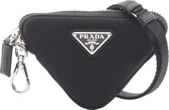 Prada Pre-owned Prada Tessuto Triangle Pouch Ladies RP7AEB3J8QAGV1KL