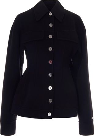 Sportmax Black Arena Wool Jacket