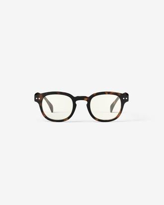 Izipizi C 49mm Square Screen Glasses in Tortoise at Nordstrom, Size +0.00