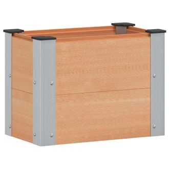 vidaXL Arriate Elevado Marr&oacute;n 50 X 30 X 36 Cm Vidaxl