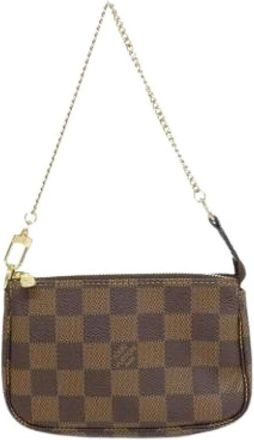 Louis Vuitton Pre-owned Clutches, female, Brown, Size: ONE SIZE Pre-owned Pochette