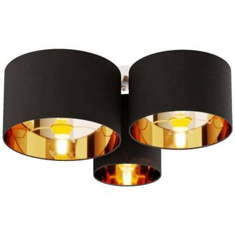 Lindby Lindby - Laurenz in Nero da Tessuto