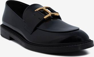 Chlo&eacute; Mokassins aus geb&uuml;rstetem Leder Marcie