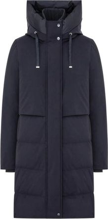 Duno Abrigo largo de plum&oacute;n Charlene - Coats - Mujer - Azul - XL