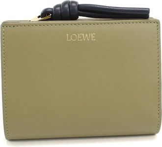 Loewe Khaki Wallet (Bi-Fold) (Pre-Owned)