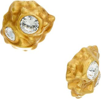Oscar De La Renta Textured Scramble Stud Earrings