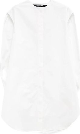 Jacquemus Berlingot Gathered Shirt Dress