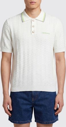 Casablanca Polo in maglia di cotone con logo
