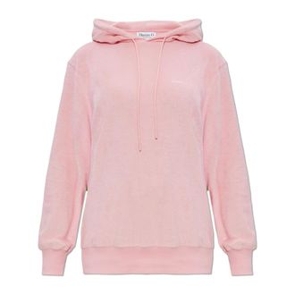 Hunza G Dames, Sweatshirts & Hoodies, Roze, Maat: XL Katoen