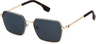 Fila SFI729 0309 Mens Sunglasses Gold Size 56