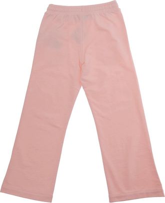 Moschino Girls Trousers Pink Cotton