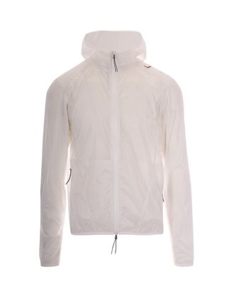 Roa Hue Packable Wind White Jacket