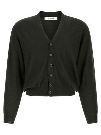 Christophe Lemaire Black Marabou Mens Cardigan