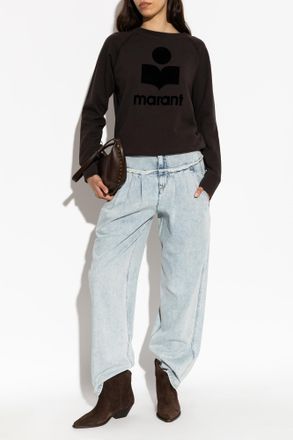 Isabel Marant Iniza Jeans, Womens, Light Blue