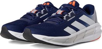 adidas Questar 3 Running Shoes Mens Running Shoes Dark Blue/White/Impact Orange : 13 D - Medium, Rubber