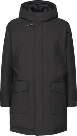 Fay Coats - Heren - Parka Jassen - Zwart - XL - Polyester - Jassen