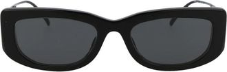 Prada Stijlvolle zonnebril met uniek ontwerp - Dames - Zonnebrillen - Zwart - 53 MM - Accessoires