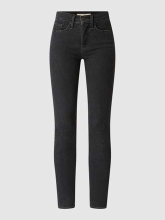 Levi's Shaping Skinny Fit Jeans mit Stretch-Anteil Modell 511 in Dunkelgrau, Größe 31/32