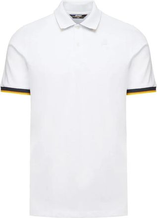 K-Way White Shirt Collar Polos