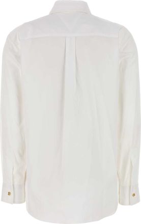 Bottega Veneta Womens Poplin Shirt White Cotton