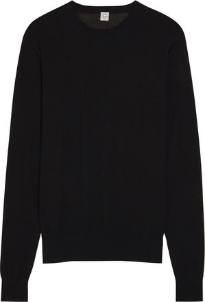 Toteme Wool-blend Jumper - Black - XS (UK6 / XS)