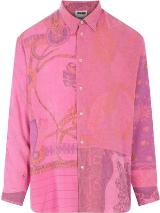 Magliano Overhemd met print - Roze