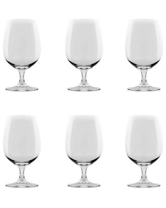 10 Strawberry Street Set of 6 Vail Glassware: Water Goblet